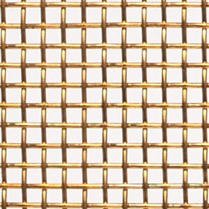 Brass Woven Wire Mesh: From 12 x 12 Mesh to 40 x 40 Mesh On Edward J. Darby  & Son, Inc.