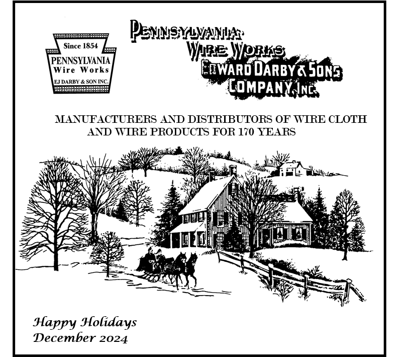 Happy Holidays from Edward J. Darby & Son, Inc.